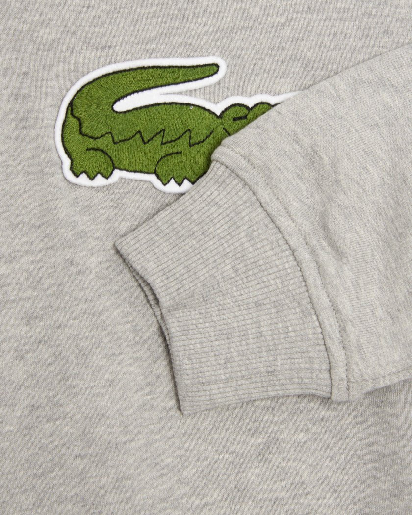 Comme des Garçons X Lacoste - Sweatshirt FL-T004-W23 - Grey-Pulls et Sweats-FL-T004-W23