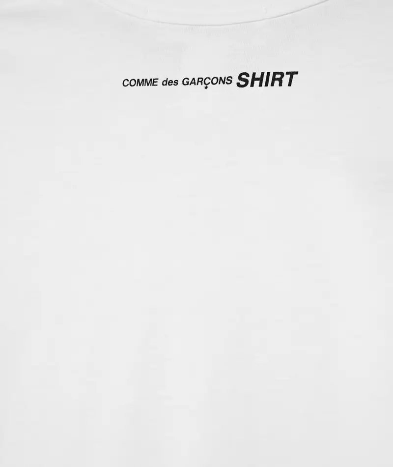 Comme Des Garçons SHIRT - Knit T-shirt Manches Longues - White FH-T012-W21-3-T-shirts-FH-T012-W21-3