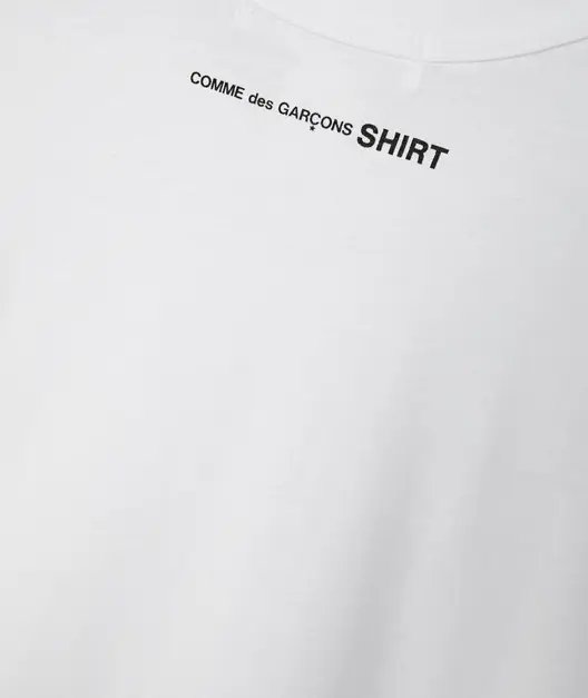 Comme Des Garçons SHIRT - Knit T-shirt - White-T-shirts-