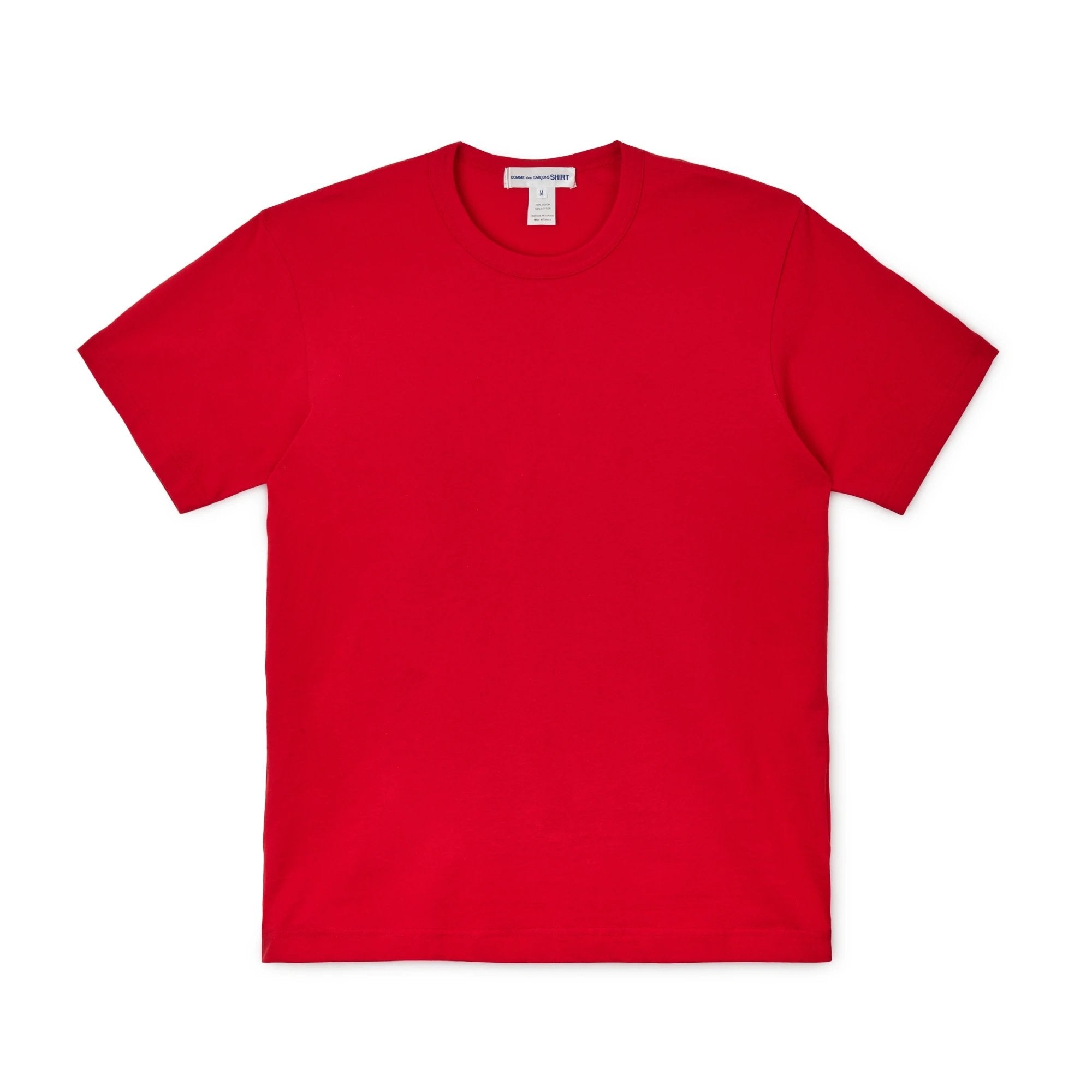 Comme des Garçons SHIRT - T-shirt Knit FI-T011-S22-2 - Red-T-shirts-FI-T011-S22-2