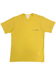 Comme des Garçons SHIRT - T-shirt logo CDG FG-T020-SS21-3 jaune pastel-T-shirts-FG-T020-SS21-3