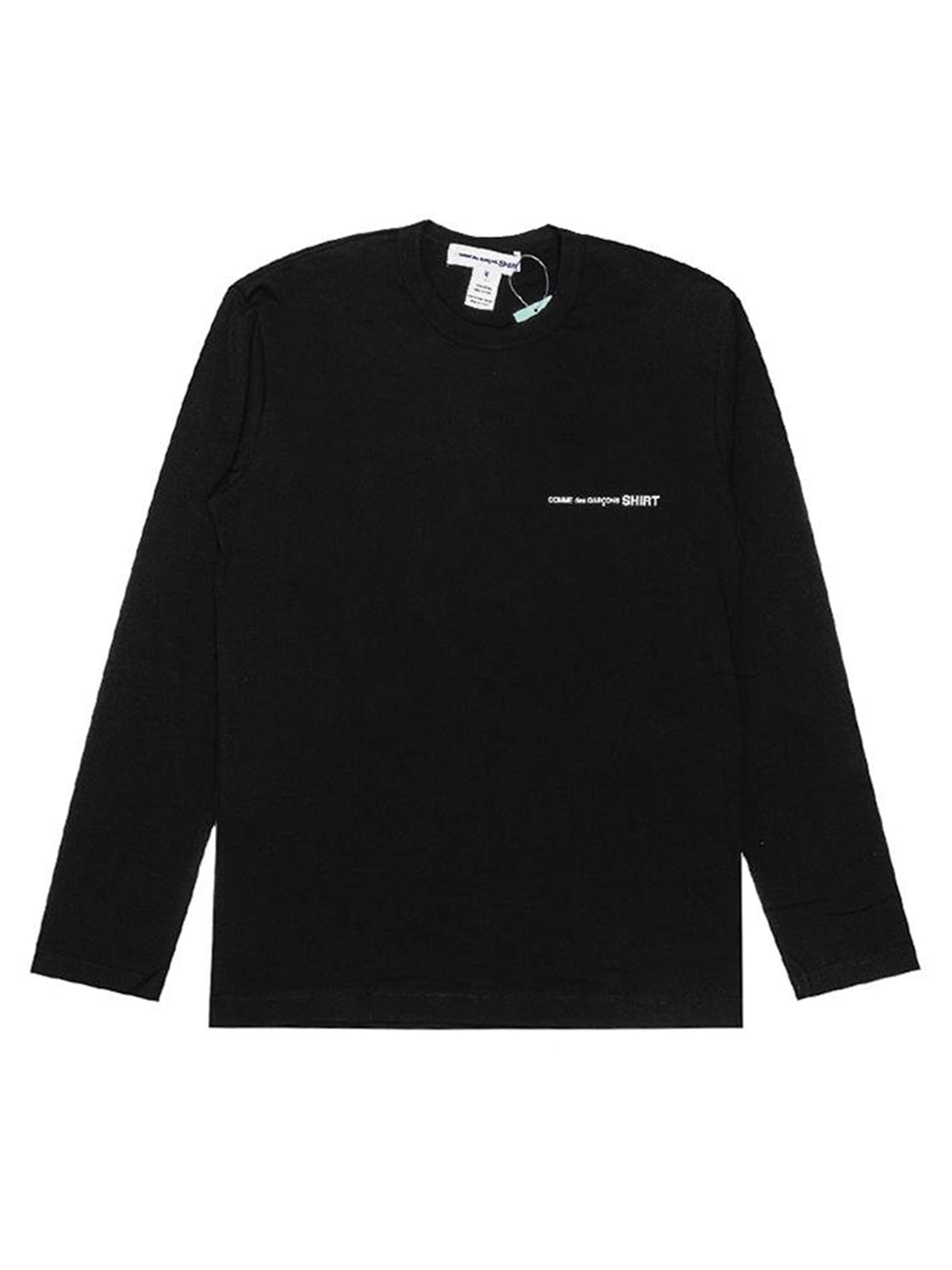 Comme Des Garçons SHIRT - T-shirt long sleeve black - FG-T017-SS1-1-T-shirts-S28118-1