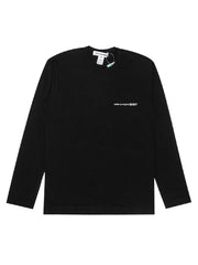 Comme Des Garçons SHIRT - T-shirt long sleeve black - FG-T017-SS1-1-T-shirts-S28118-1