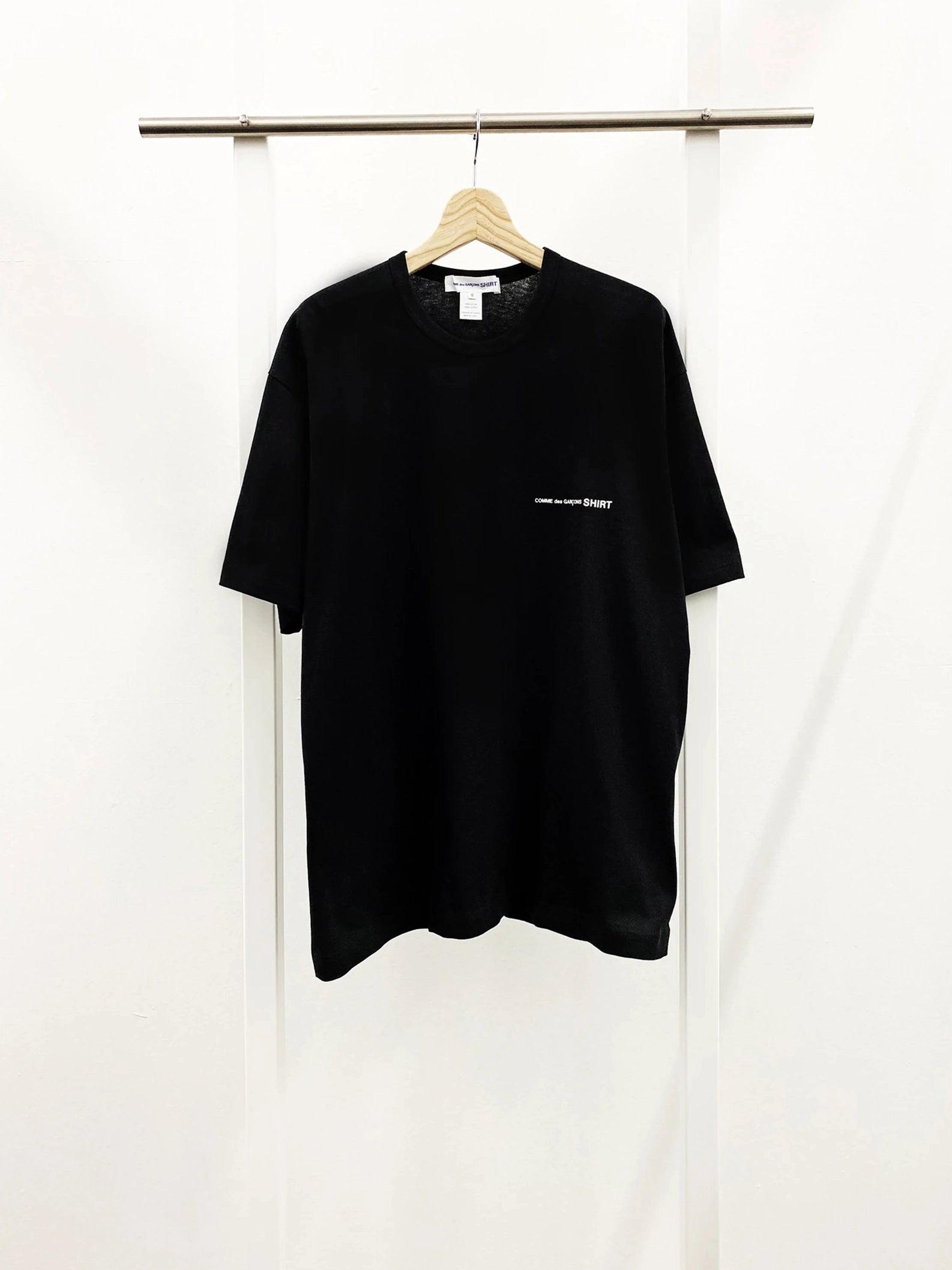 Comme des Garçons SHIRT - T-shirt Manches Courtes Surdimensionné FI-T017-S22-1 - Black-T-shirts-FI-T017-S22-1