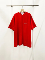 Comme des Garçons SHIRT - T-shirt Manches Courtes Surdimensionné FI-T017-S22-2 - Red-T-shirts-FI-T017-S22-2