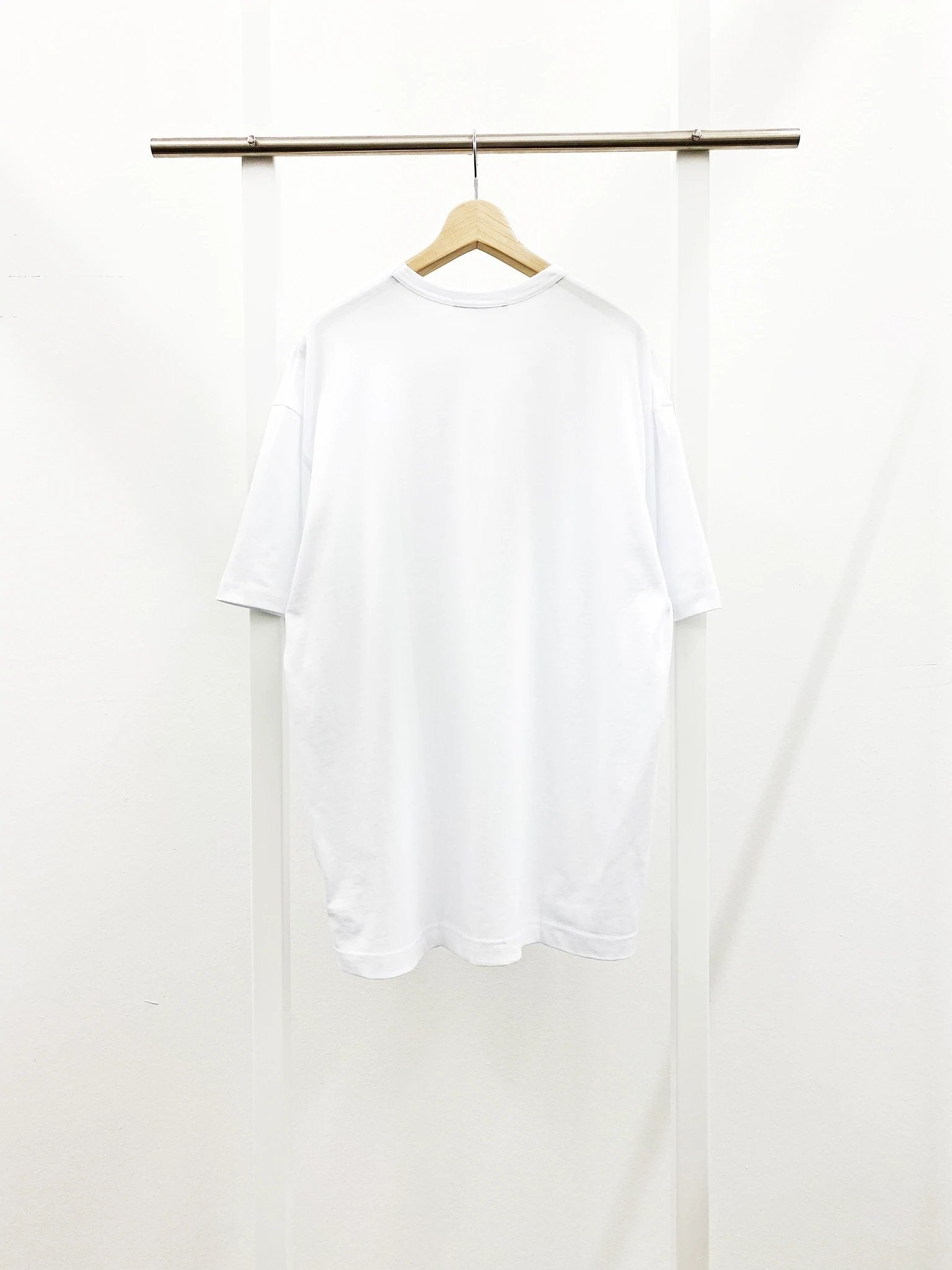 Comme des Garçons SHIRT - T-shirt Manches Courtes Surdimensionné FI-T017-S22-4 - White-T-shirts-FI-T017-S22-4