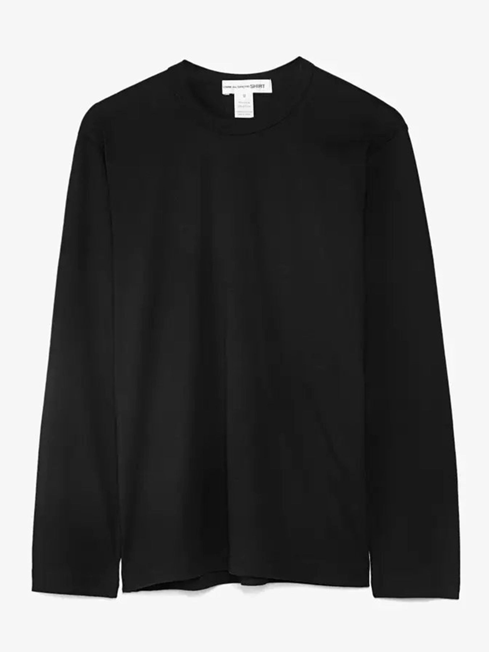 Comme Des Garçons SHIRT - T-shirt Manches Longues - Black FH-T012-W21-1-T-shirts-FH-T012-W21-1