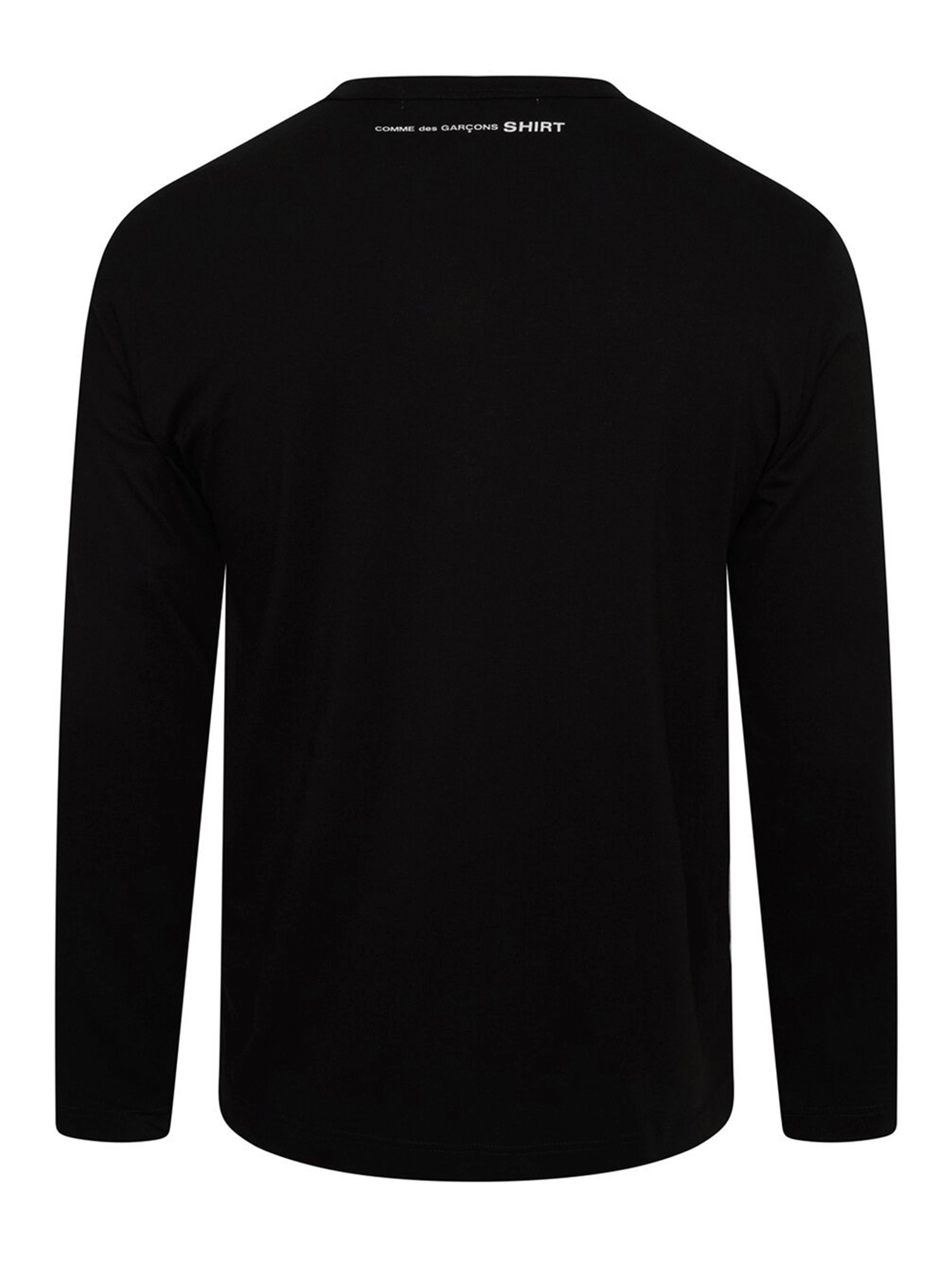 Comme des Garçons SHIRT - T-shirt Manches Longues FI-T010-S22 - Black-T-shirts-FI-T010-S22