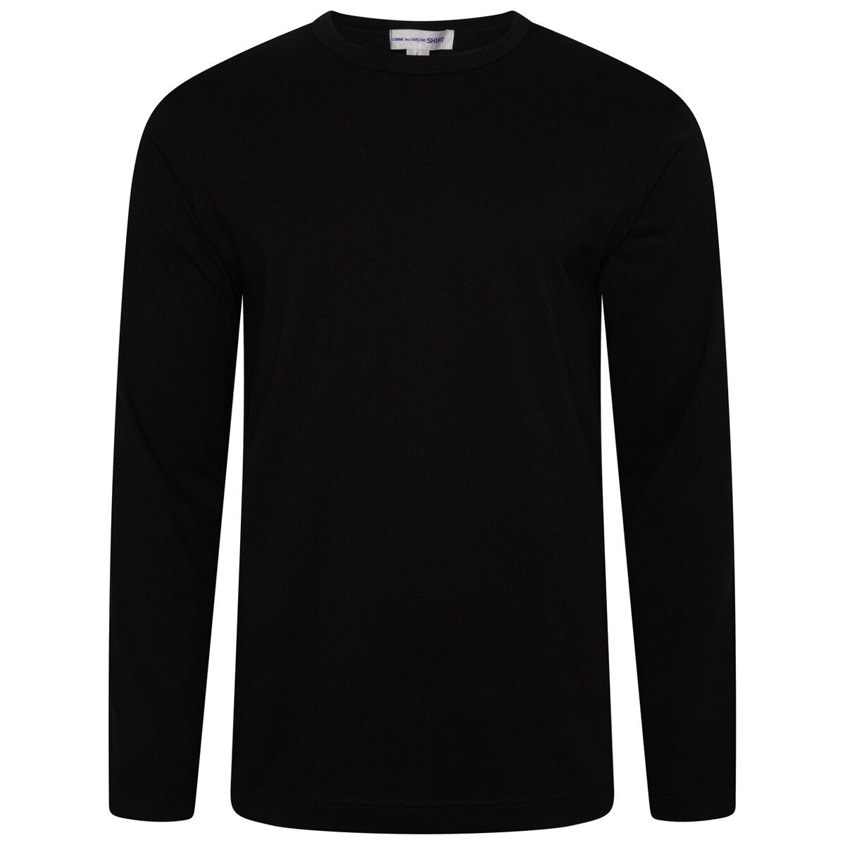 Comme des Garçons SHIRT - T-shirt Manches Longues FI-T010-S22 - Black-T-shirts-FI-T010-S22