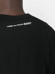Comme des Garçons SHIRT - T-shirt oversize noir logo cdg dos FK-T015-S23-1-T-shirts-FK-T015-S23-1