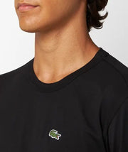 Comme des Garçons X Lacoste - T-Shirt Asymétrique FL-T013-W23-1- Noir-T-shirts-FL-T013-W23-1