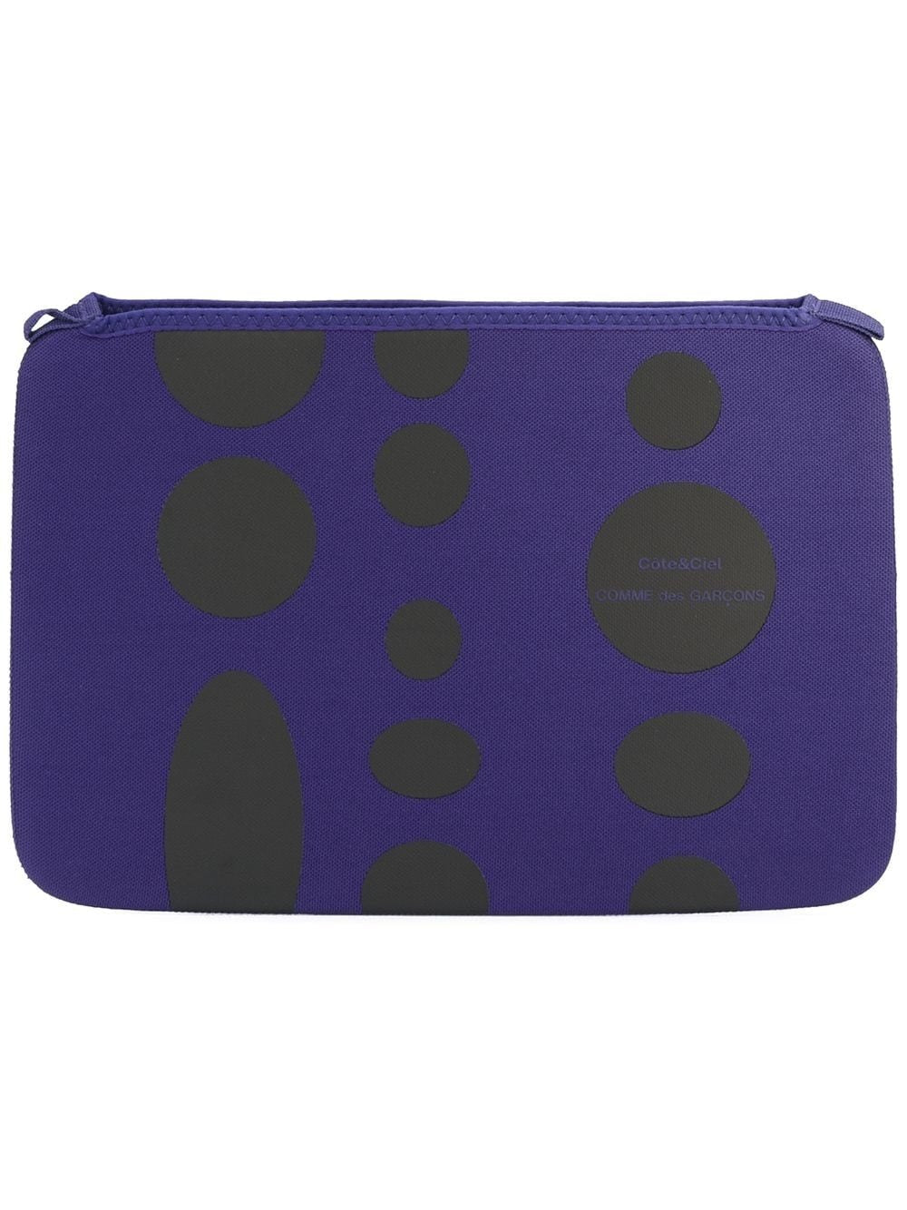 Comme Des Garçons Play - Pochette Macbook Air 11" - Blue-Accessoires-SA0041