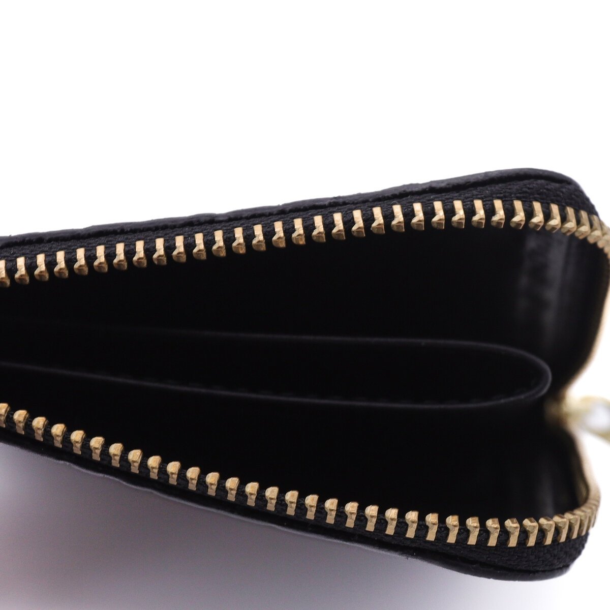 Comme des Garçons Wallet - Embossed Roots - Black - SA3100ER-Accessoires-SA3100ER