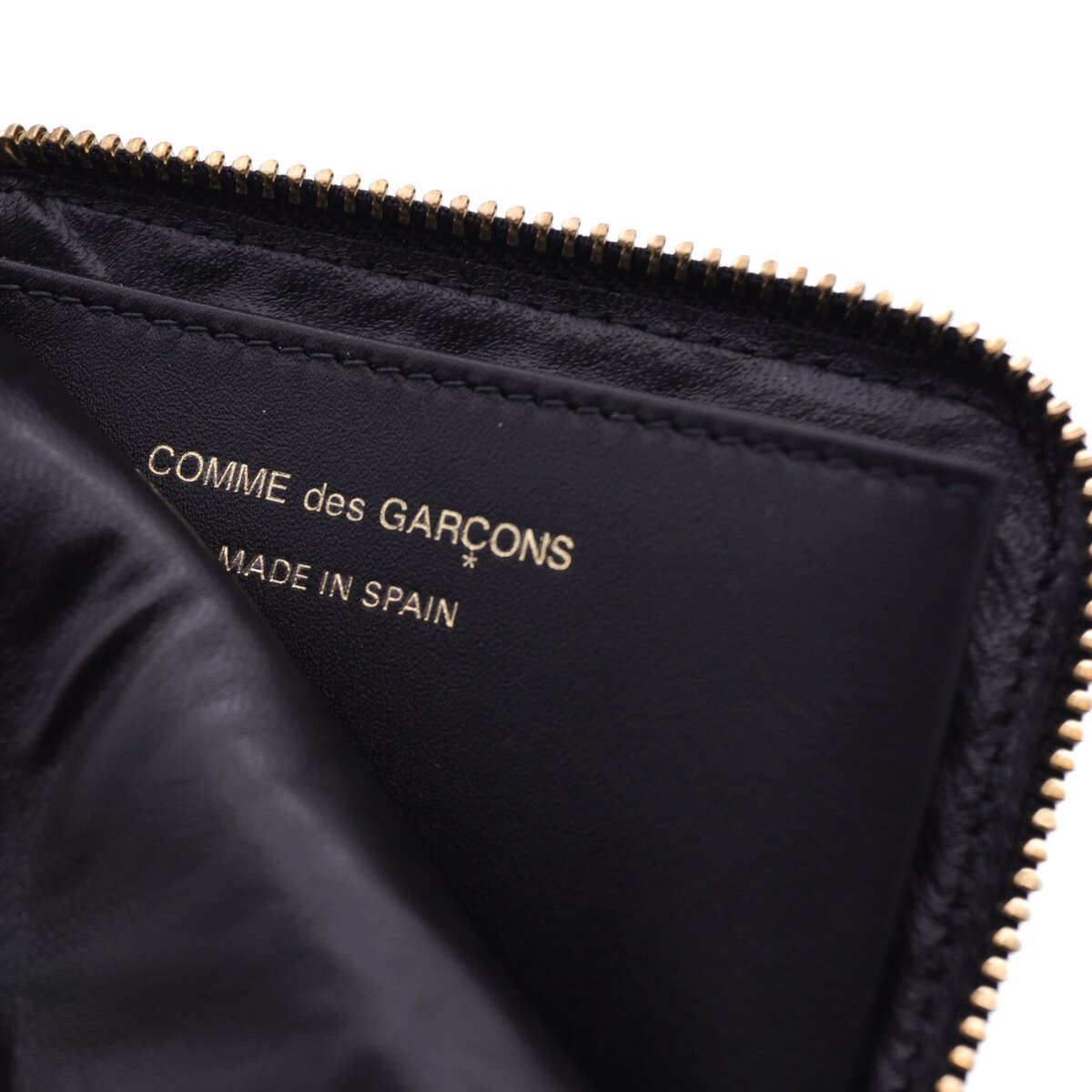 Comme des Garçons Wallet - Embossed Roots - Black - SA3100ER-Accessoires-SA3100ER