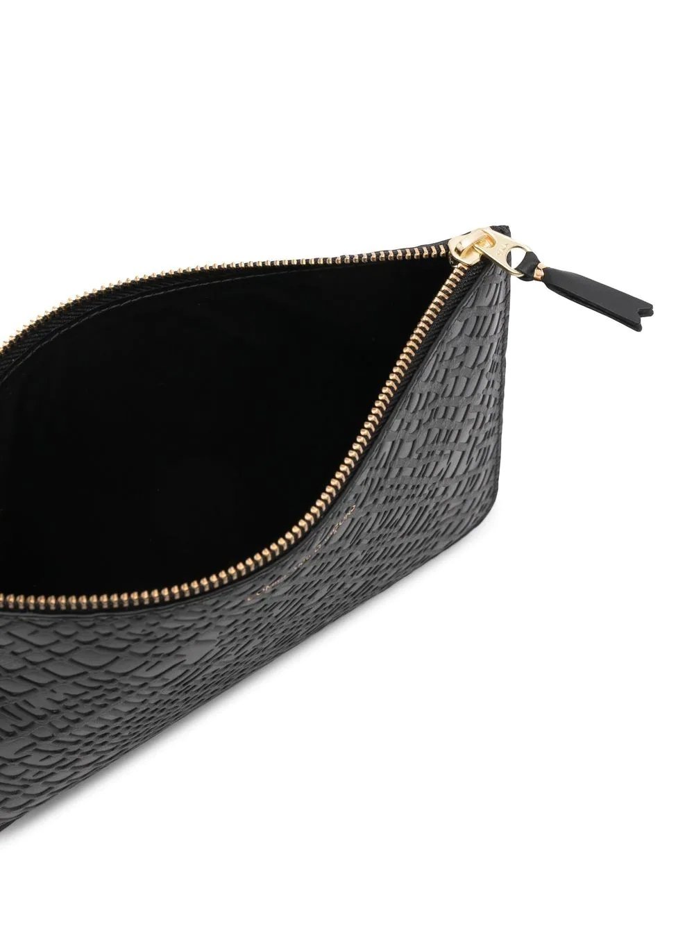 Comme des Garçons Wallet - Embossed Roots - Black - SA5100ER-Accessoires-SA5100ER