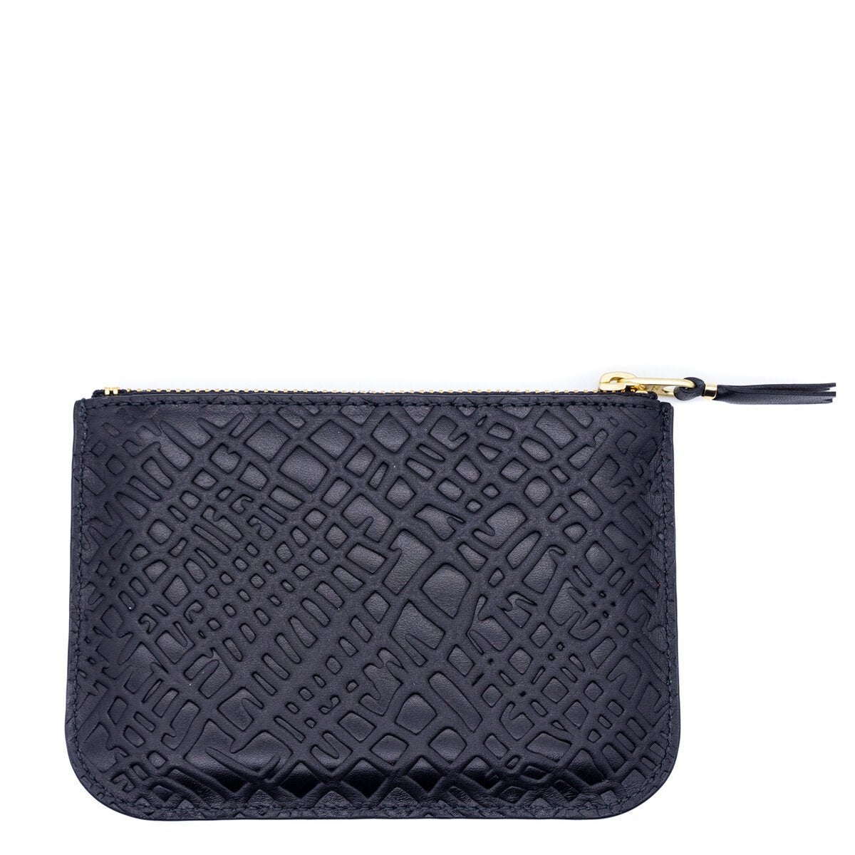 Comme Des Garçons - Wallet - Embossed Roots - Black - SA8100ER-Accessoires-SA8100ER