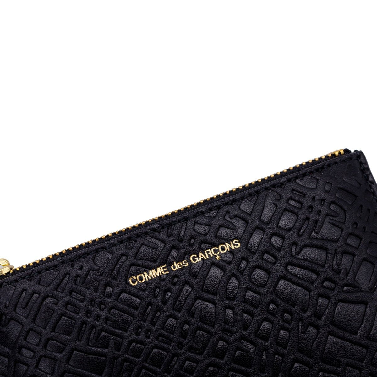 Comme Des Garçons - Wallet - Embossed Roots - Black - SA8100ER-Accessoires-SA8100ER