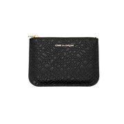 Comme Des Garçons - Wallet - Embossed Roots - Black - SA8100ER-Accessoires-SA8100ER