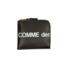 Comme des Garçons Wallet - Huge Logo - Black - SA3100HL-Accessoires-SA3100HL