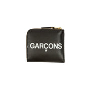 Comme des Garçons Wallet - Huge Logo - Black - SA3100HL-Accessoires-SA3100HL