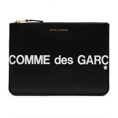 Comme des Garçons - Wallet - Huge Logo - Black - SA5100HL-Accessoires-SA8100HL