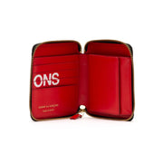 Comme des Garçons Wallet - Huge Logo - Red - SA2100HL-Accessoires-SA2100HL