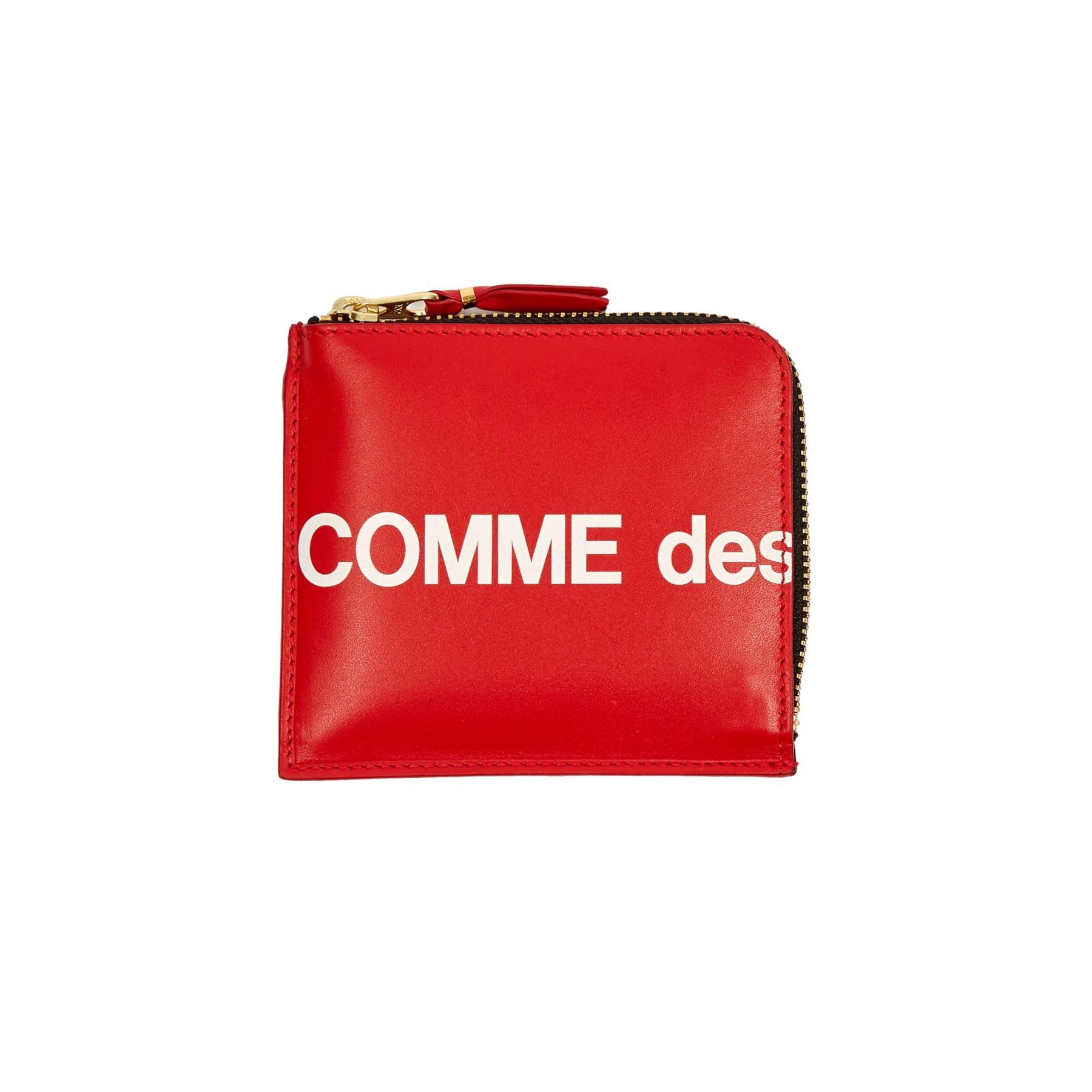 Comme des Garçons Wallet - Huge Logo - Red - SA3100HL-Accessoires-SA3100HL