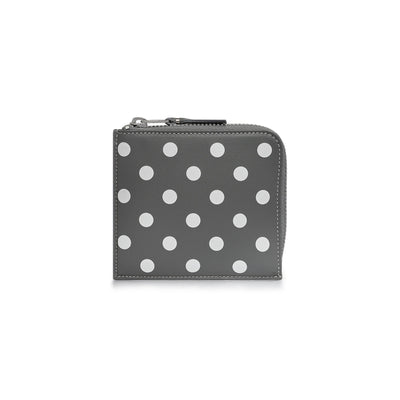 Comme des Garçons Wallet - Polka Dots Printed - Grey - SA3100PD-Accessoires-SA3100PD