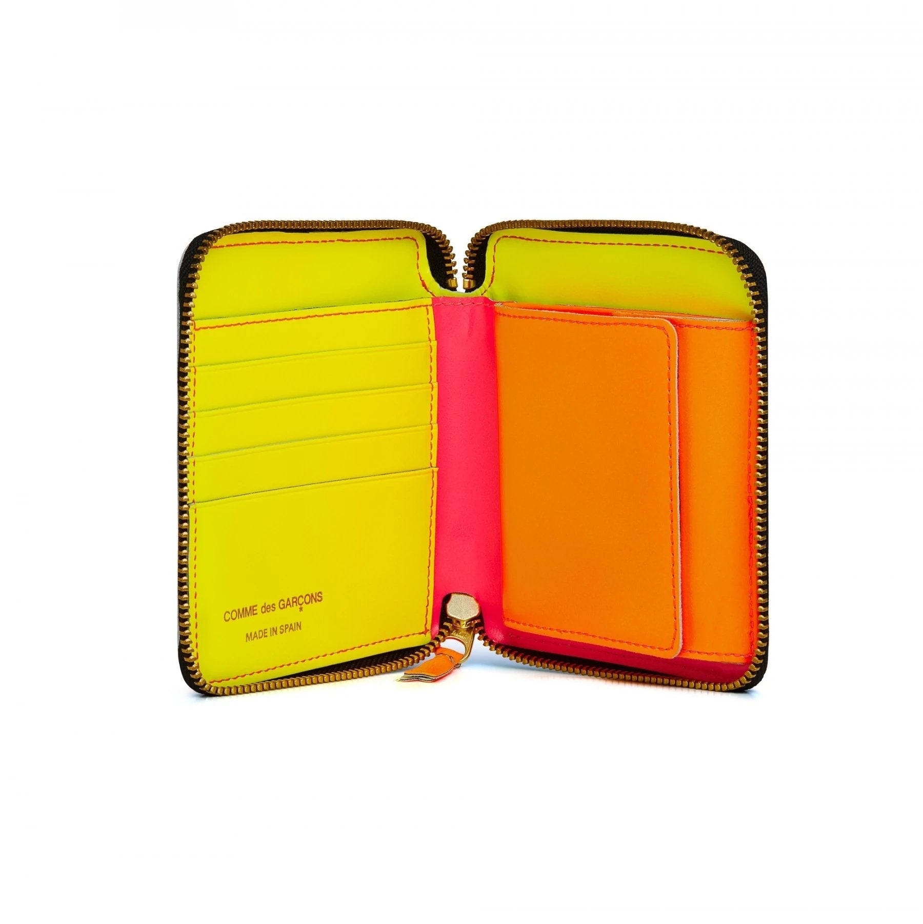 Comme Des Garçons - Wallet - Super Fluo - Pink - SA2100SF-Accessoires-SA2100SF