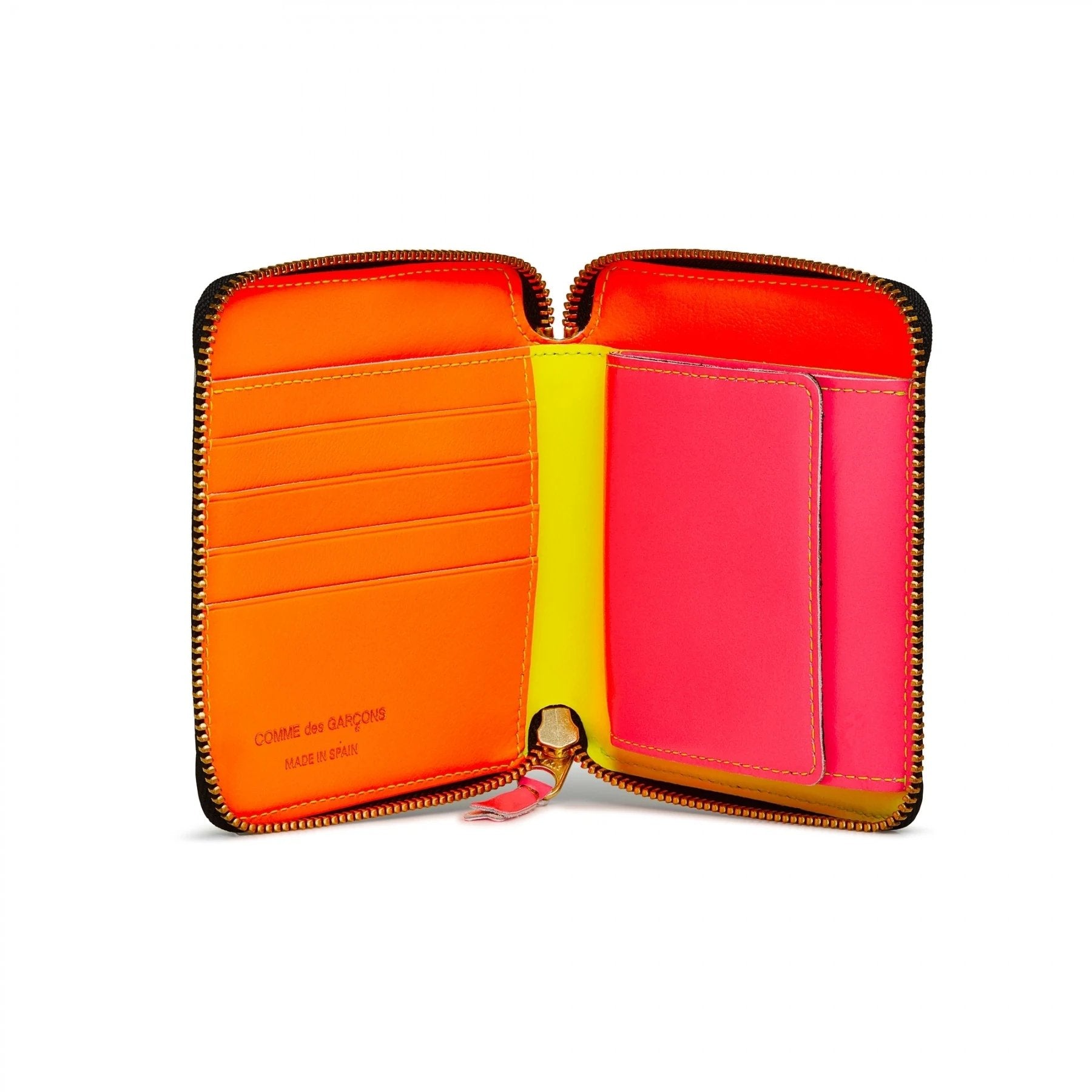 Comme Des Garçons - Wallet - Super Fluo - Yellow - SA2100SF-Accessoires-SA2100SF