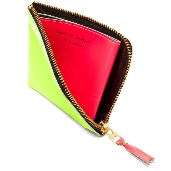 Comme des Garçons Wallet - Super Fluo - Yellow/Orange - SA3100SF-Accessoires-SA3100SF