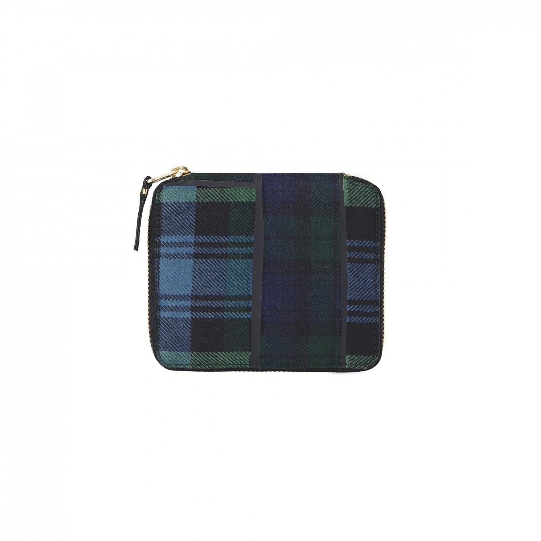 Comme Des Garçons Wallet - Tartan Patchwork - Green - SA2100TP-Accessoires-SA2100TP