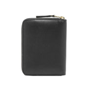 Comme Des Garçons WALLET - Arecalf Leather Wallet SA2110 - Black-Portes Cartes-SA2110