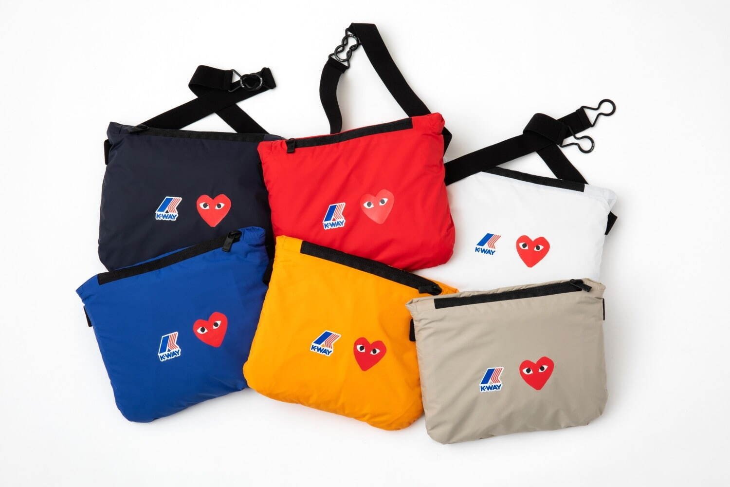 Comme Des Garçons x K-Way - Zip Jacket - White-Vestes et Manteaux-AZ-J501-051