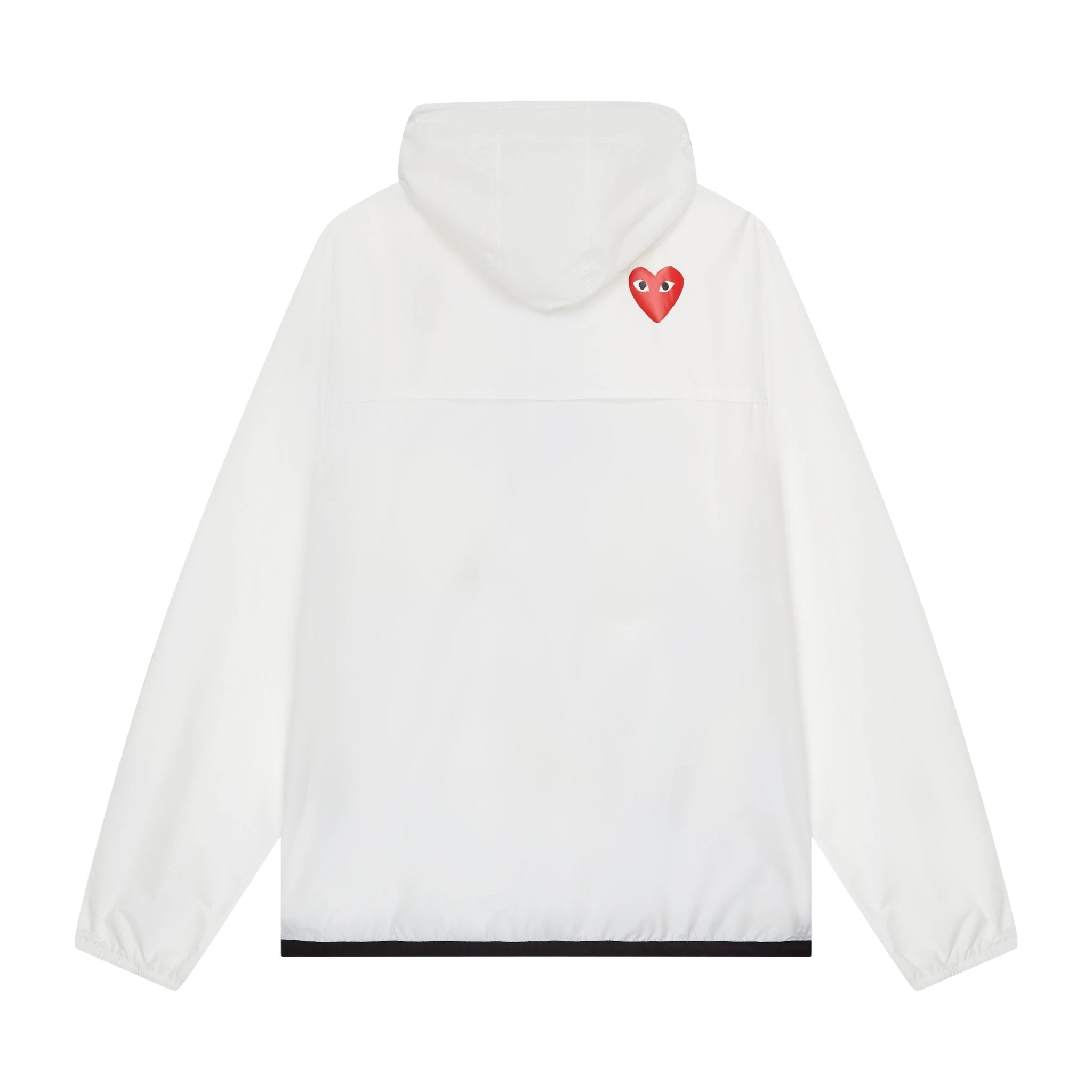 Comme Des Garçons x K-Way - Zip Jacket - White-Vestes et Manteaux-AZ-J501-051