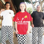 Cookman - Chef Pants - Checker Black-Pantalons et Shorts-