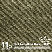 Cookman - Chef Pants - Duck Canvas Olive-Pantalons et Shorts-