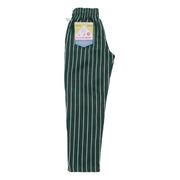 Cookman - Chef Pants - Stripe Dark Green-Pantalons et Shorts-