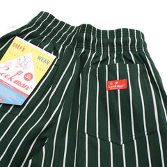 Cookman - Chef Pants - Stripe Dark Green-Pantalons et Shorts-