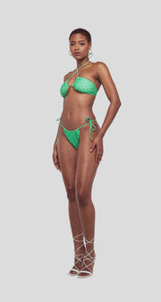 Daily Paper - Pinto Bikini Top - Absinth Green Monogram-Accessoires-2311094