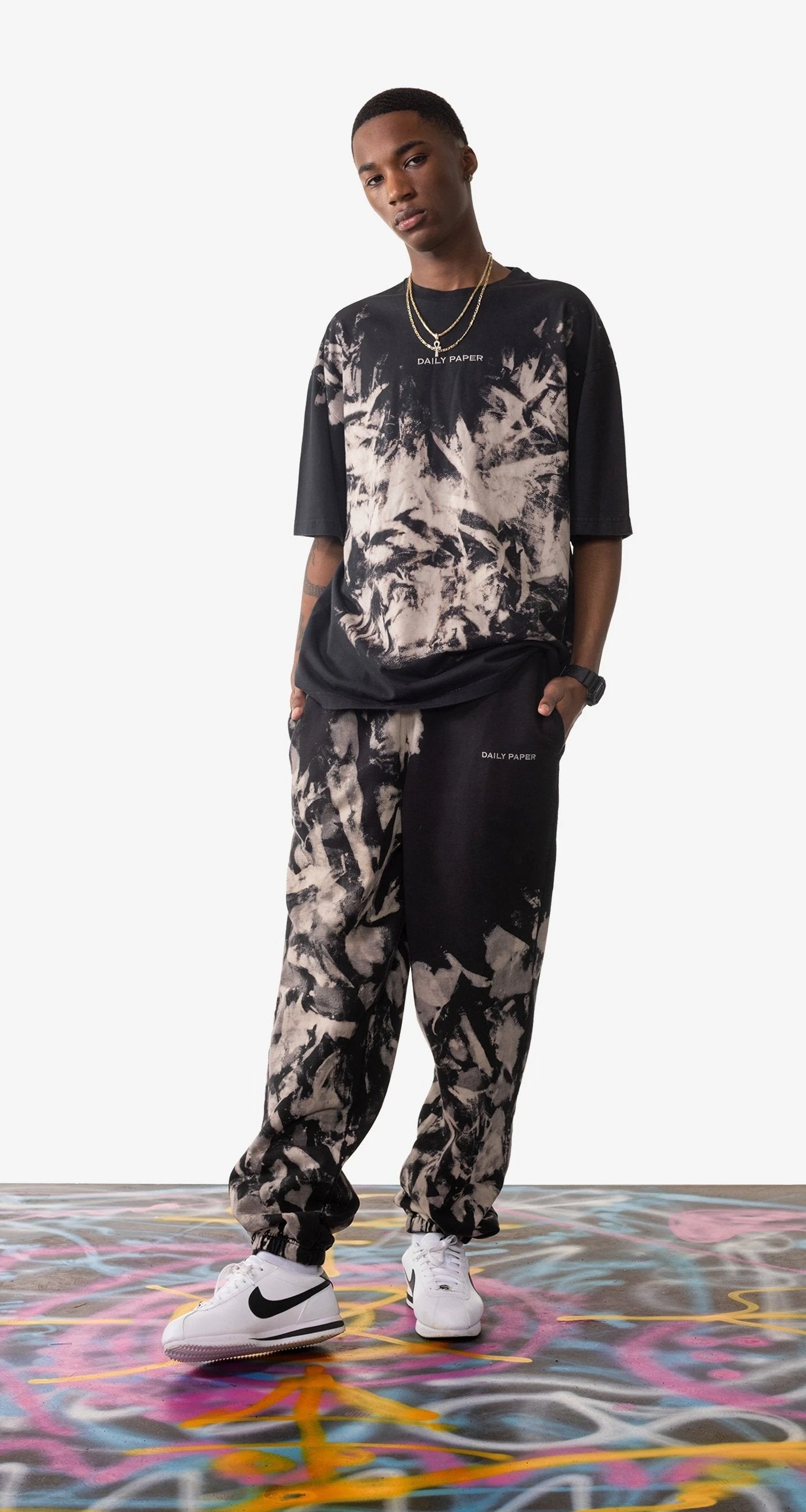 Daily Paper - Lor Pant - Smoke Black--2121028