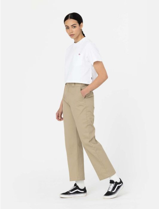 Dickies - Elizaville Pants - Khaki-Jupes et Pantalons-DK0A4XKBKHK1