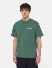 Dickies - Ellison Tee SS - Green Forest-T-shirts-DK0A4YRMC58