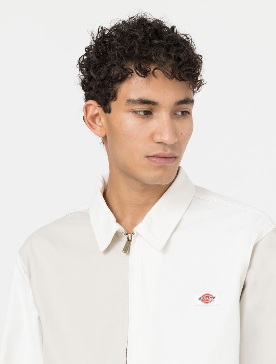 Dickies - Eddyville Assorted Colour Jacket - Crème et Gris-Vestes et Manteaux-DK0A4Y6YAS01