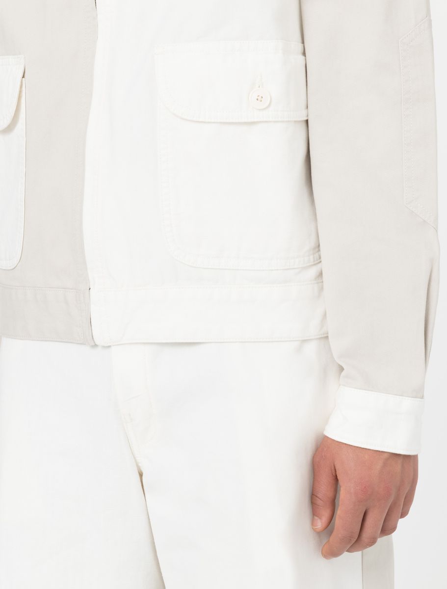 Dickies - Eddyville Assorted Colour Jacket - Crème et Gris-Vestes et Manteaux-DK0A4Y6YAS01