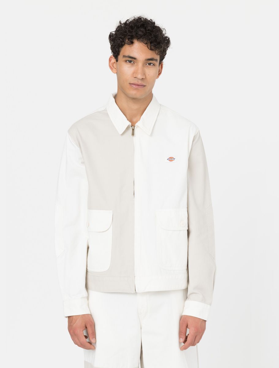 Dickies - Eddyville Assorted Colour Jacket - Crème et Gris-Vestes et Manteaux-DK0A4Y6YAS01