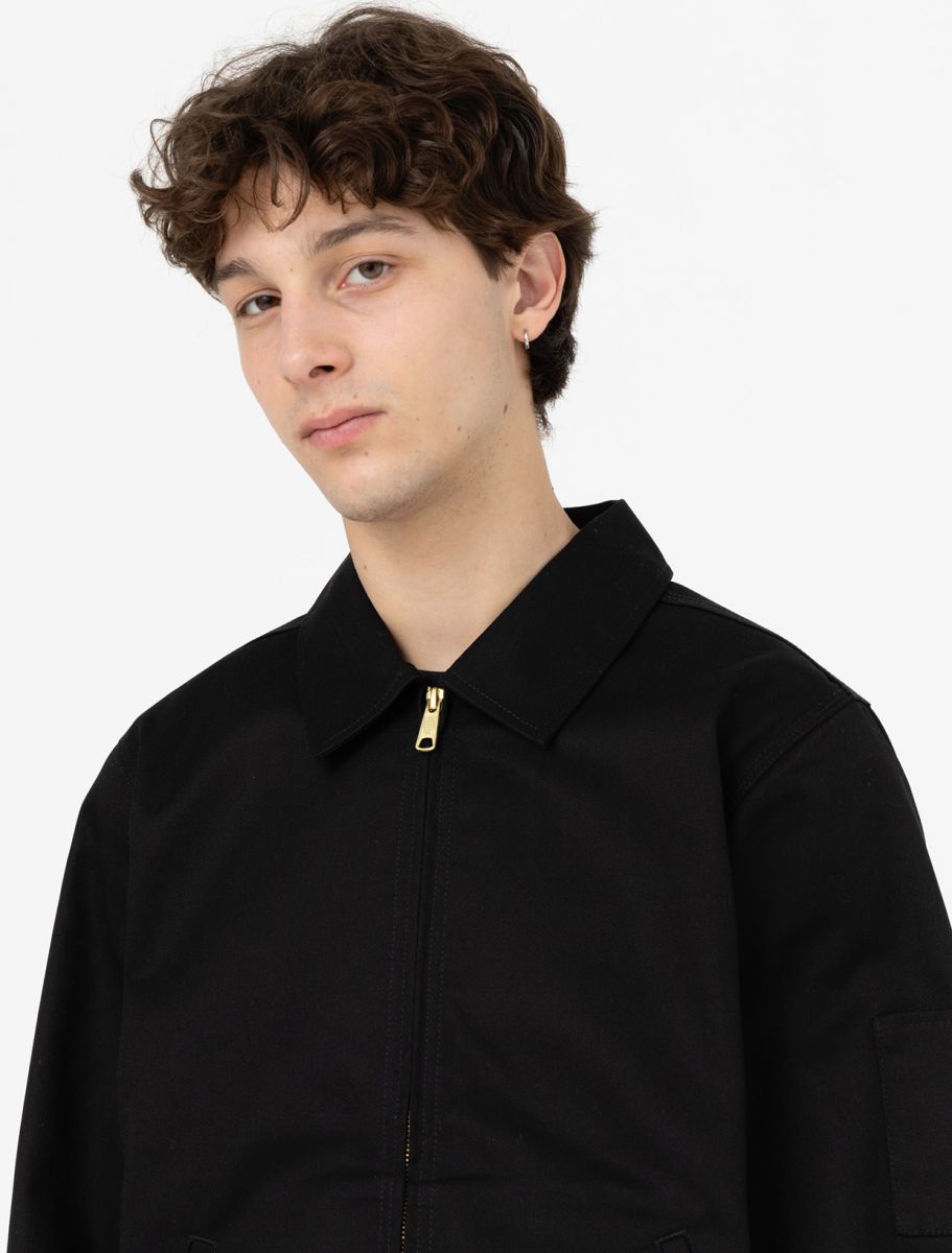 Dickies - Eisenhower Jacket - Black - UNISEXE-Vestes et Manteaux-DK0A4Y6UBLK1