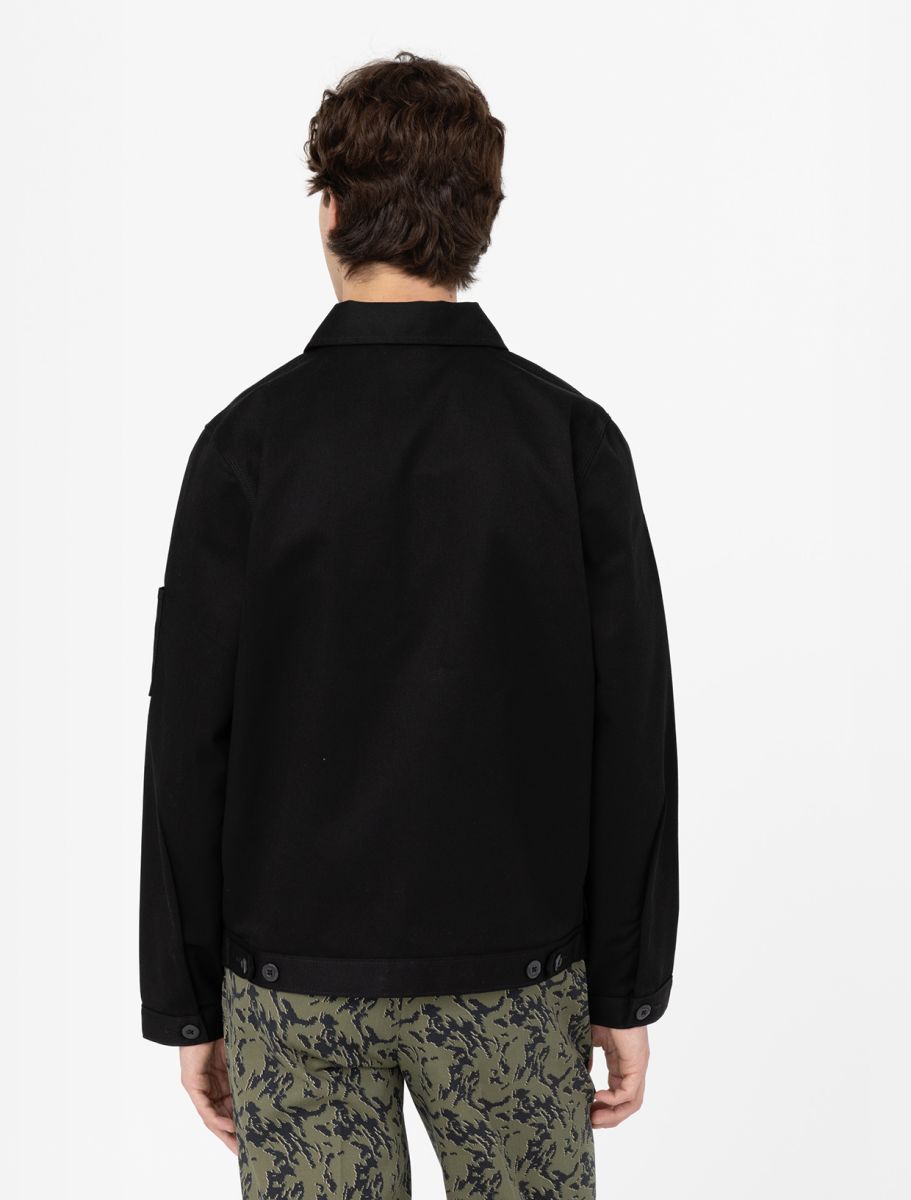 Dickies - Eisenhower Jacket - Black - UNISEXE-Vestes et Manteaux-DK0A4Y6UBLK1