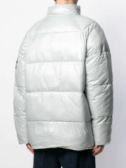 Ecoalf - Finland Down Jacket Antartica - Doudoune gris perle-Vestes et Manteaux-GAJKFINLA0280MW19