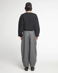 Eatdust - G.O.D Sultan Pants - Wool Flanel - Grey-Pantalons et Shorts-WCW23006WFN802